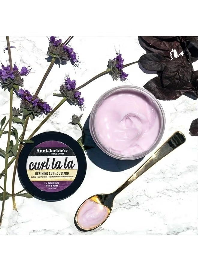 Aunt Jackie's Curl La La Defining Curl Custard for Curls & Coils – 511 g - Image 2